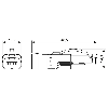 M12D Mâle Droit 4p/RJ45 Mâle Droit 4p; PVC Blindé Vert 1m Profinet - NBC-M12MSD/ 1,0-93B/R4AC
