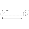 Fixation pour systèmes RFID - BIS C-300-HG1 (BAM012A) Fixation pour systèmes RFID - BIS C-300-HG1 (BAM012A)