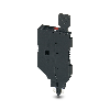 Fiche porte-fusible G / 5 x 20, type de fusible : FO, noir - P-FU 5X20 LED 24-5 Fiche porte-fusible G / 5 x 20, type de fusible : FO, noir - P-FU 5X20 LED 24-5
