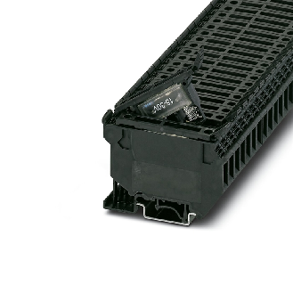 Bloc de jonction porte-fusible G, à vis, 0,2 - 4mm², noir - UK 5-HESILED 24-Lire la description