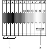 Bloc de jonction porte-fusible G, à vis, 0,2 - 4mm², noir - UK 5-HESILED 24