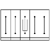 Bloc de jonction porte-fusible G, à vis, 0,2 - 4mm², noir - UK 5-HESILED 24