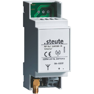 Répéteur radio sWave 868 MHz 1-niveau 24 VAC/DC - 1253727 | RF RxT SW868-1K 24 VAC/DC-Lire la description