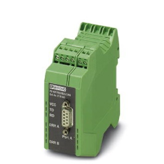 Répétiteur, PROFIBUS jusqu'à 12 Mbits/s, séparation quadruple, 24VDC - PSI-REP-PROFIBUS/12MB-Lire la description