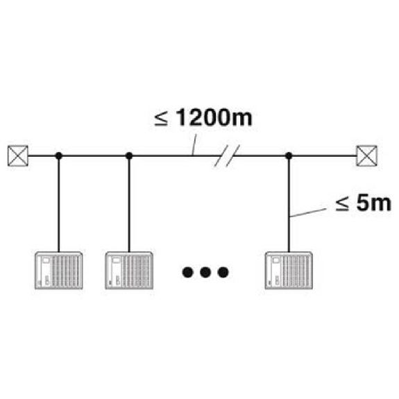Répétiteur RS485/RS485 à 2 fils - PSM-ME-RS485/RS485-P-Lire la description