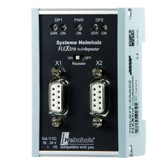 FLEXtra Répéteur Profibus, 2 voies - 700-972-2AA02-Lire la description