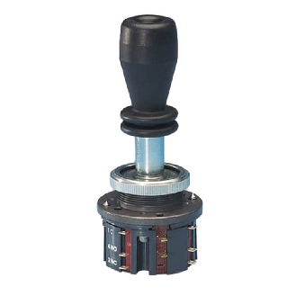 Manipulateur 4 positions, bouton-poussoir, verrouillage, soufflet - WKT1234VDW-Lire la description