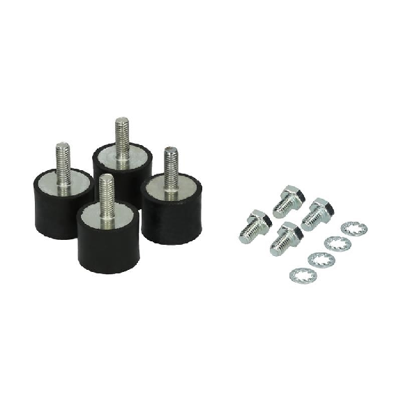 Kit 4 pièces anti vibration supports - ST-K4AV Kit 4 pièces anti vibration supports - ST-K4AV-Lire la description