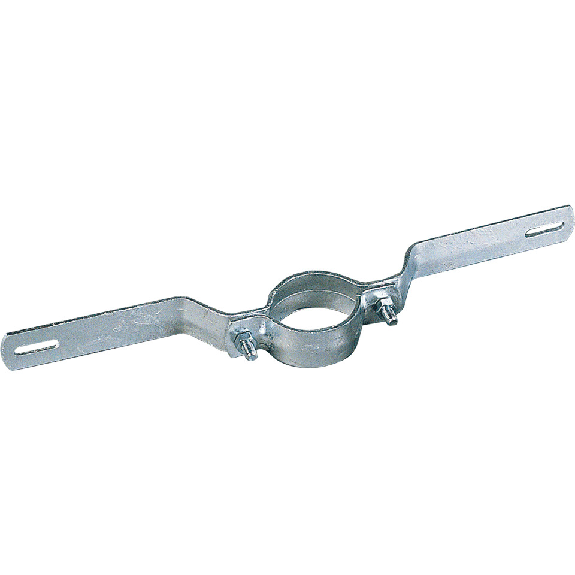 Rohrschelle R370, feuerverzinkter Stahl, für Ø 76mm, Lochabstand 700mm, 30x745mm-Beschreibung lesen