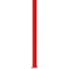 Schaftrohr, mit aufgepressten Rohrschuh, Kunststoff, Ø 42mm, Länge 1500mm