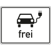 Verkehrsz. Elektr. betriebene Fahrzeuge frei,Nr.1024-20,Aluminium RA0,450x600mm Verkehrsz. Elektr. betriebene Fahrzeuge frei,Nr.1024-20,Aluminium RA0,450x600mm