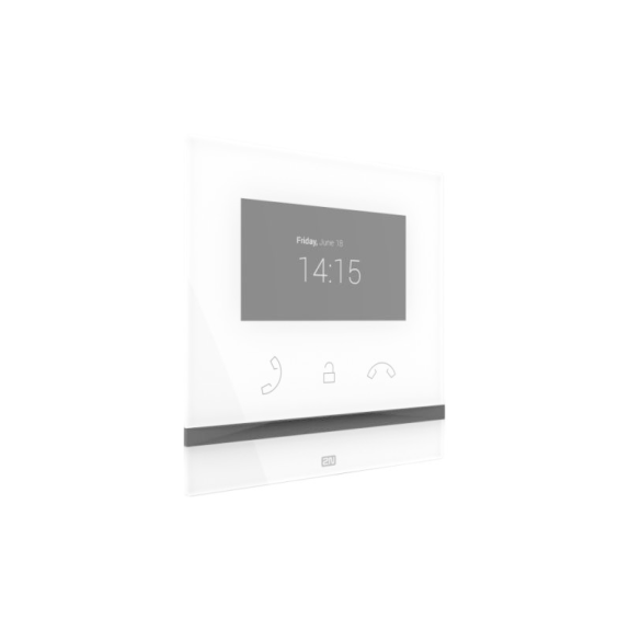 Netzwerk Innensprechstelle mit 4,3 Zoll Touch Display, weiß-Beschreibung lesen