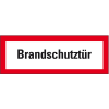 Feuerwehrzeichen Brandschutztür, Folie, selbstklebend, 210x74mm, DIN 4066 Feuerwehrzeichen Brandschutztür, Folie, selbstklebend, 210x74mm, DIN 4066