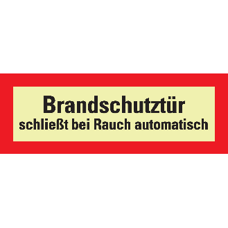 PERMALIGHT power langnachleuchtend Feuerwehrschild Brandschutztür schließt.., doppelseitig, Folie, 210x74mm-Beschreibung lesen