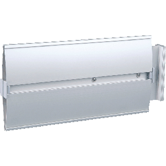Montagerahmen für Rettungszeichen, zur Fahnenmontage, Aluminium, 300x150mm-Beschreibung lesen