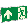 Montagerahmen für Rettungszeichen aus Aluminium 300x150mm Montagerahmen für Rettungszeichen aus Aluminium 300x150mm