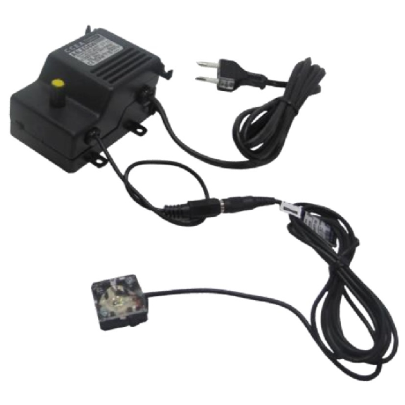 Kit 1 LED, 2 W, 230 Vac, driver câble 2m et câble prise 2m - K3LED2W-Lire la description