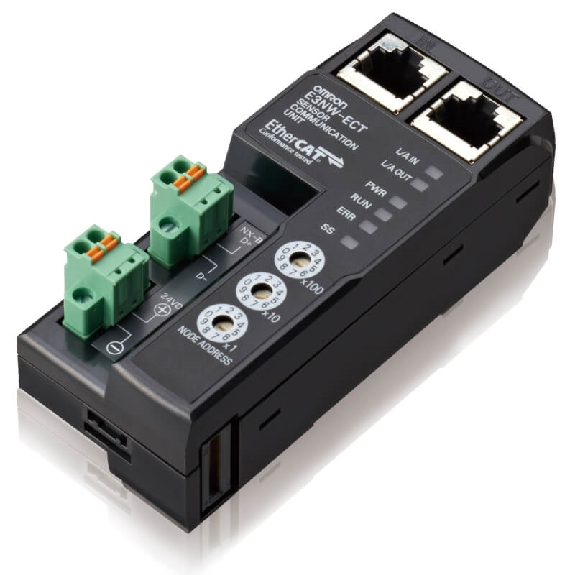 Module de communication EtherCAT pour E3NX-FA0, E3NC-LA0 et E3NC-SA0 - E3NW-ECT-Lire la description