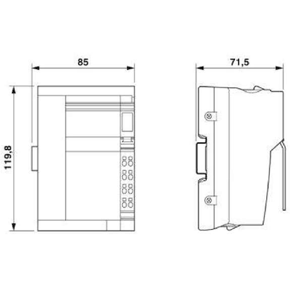 Tête de station Profibus DP/V1, avec connecteur et étiquette - IL PB BK DP/V1-PAC-Lire la description