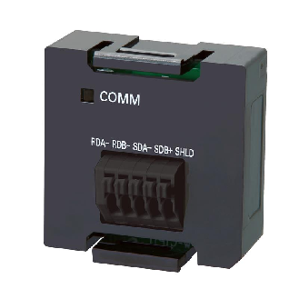 NX1P Carte optionnelle à pluger RS422A/RS485 500m, push-in - NX1W-CIF12-Lire la description