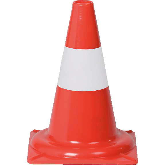 Leitkegel, für den Tageinsatz, rot/weiß tagesleuchtend, 350mm, 0,8kg Leitkegel, für den Tageinsatz, rot/weiß tagesleuchtend, 350mm, 0,8kg-Beschreibung lesen