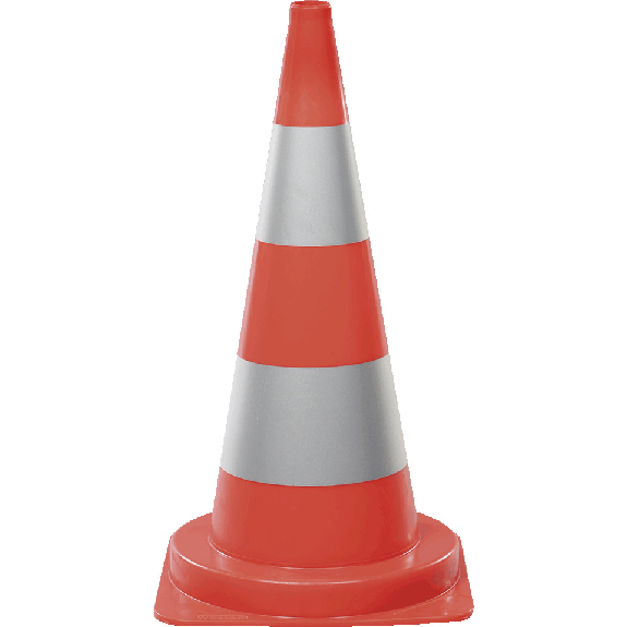 Leitkegel, für Tag- und Nachteinsatz, rot tagesleuchtend/silber, 750mm, 5kg Leitkegel, für Tag- und Nachteinsatz, rot tagesleuchtend/silber, 750mm, 5kg-Beschreibung lesen
