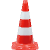 Leitkegel, BAST V4-19/2013, Klasse 2, rot/weiß, PVC, Folie Typ 1,500mm, 2,2kg Leitkegel, BAST V4-19/2013, Klasse 2, rot/weiß, PVC, Folie Typ 1,500mm, 2,2kg