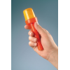Falt-Leitkegel mit Blink-LED, orange/reflektierend, Höhe 750mm, 3,2kg