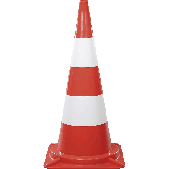 Leitkegel, für den Tageinsatz, rot/weiß tagesleuchtend, 1000mm, 7kg Leitkegel, für den Tageinsatz, rot/weiß tagesleuchtend, 1000mm, 7kg-Beschreibung lesen