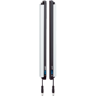 Rideau d'automatisation H=0500mm Rés=50mm P=4,9m PNP/NPN IO-Link - SLG50S-050SAR11A00-Lire la description
