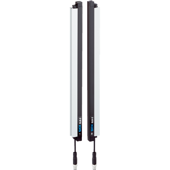 Rideau d'automatisation H=0500mm Rés=50mm P=4,9m PNP/NPN IO-Link - SLG50S-050SAR11A00-Lire la description