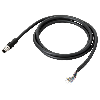 Câble d'alimentation / IO pour FH-V7, droit 10 m, connecteur M12 - FHV-VDB 10M
