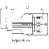 Push Pull Power connecting Câble PUR-JBZ 5x2,5 Gris 10m - 7000-99641-9621000 Push Pull Power connecting Câble PUR-JBZ 5x2,5 Gris 10m - 7000-99641-9621000