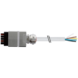 Push Pull Power Câble PUR-JBZ 5x2,5 Gris 10m - 7000-99621-9621000-Lire la description