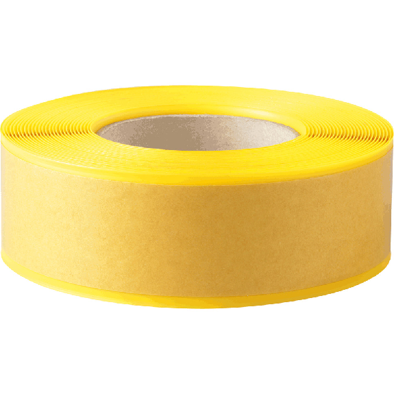 Bodenmarkierungsband, extra stark, überfahrbar, gelb, PVC, 50mm, 10m/Rolle-Leer más