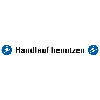 Treppenmarkierung Handlauf benutzen, mit 2 Piktogrammen,, Bodenmarkierungsfolie, 120x1000mm/M012