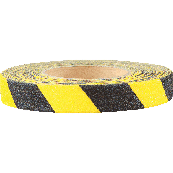 m2-Antirutschbelag für strukturierte Flächen, R13, schwarz/gelb, 25mm, 18,3m/Rolle, ASR A1.5-Beschreibung lesen