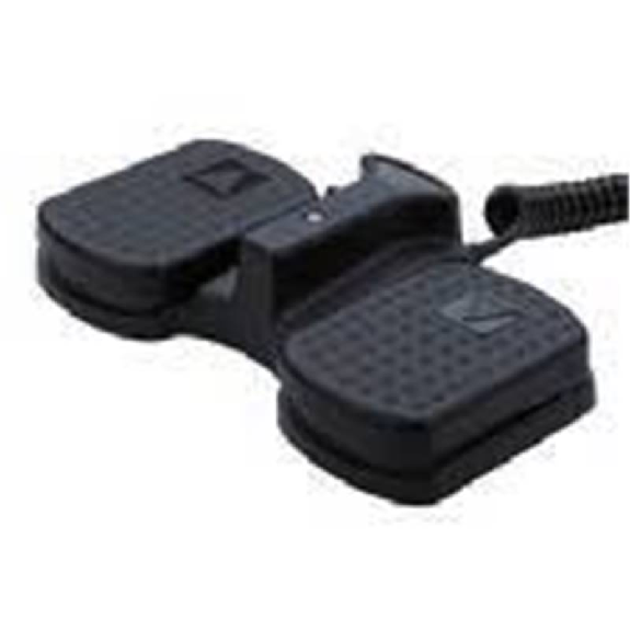 Télécommande à pieds sortie droite 2 touches de fonctions - QZB02C01AE114GS Télécommande à pieds sortie droite 2 touches de fonctions - QZB02C01AE114GS-Lire la description
