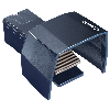 Pédale de cde simple capot, métal, potentiometre 10kOhm, micro-contac - 1048740 | GFS Poti 10K 1PW