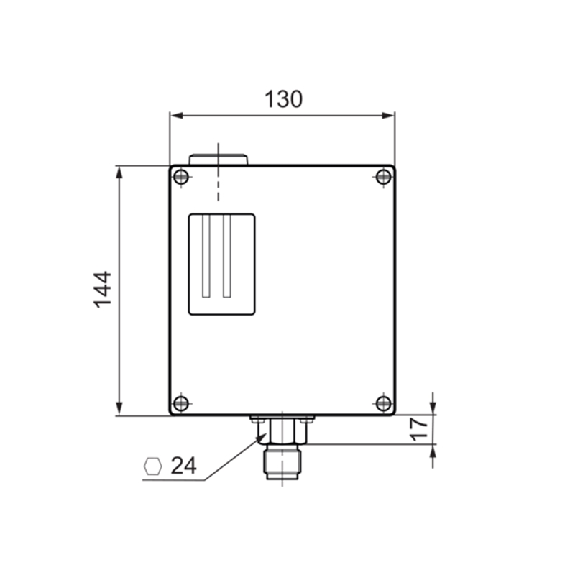 Pressostat industriel 0,5 .. 10 bar, SPDT (x1), 1/2 NPT mâle - RPPN-7E6.204 Pressostat industriel 0,5 .. 10 bar, SPDT (x1), 1/2 NPT mâle - RPPN-7E6.204-Lire la description