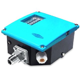 Pressostat industriel 0,5 .. 10 bar, SPDT (x1), 1/2 NPT mâle - RPPN-7E6.204-Lire la description