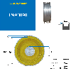 poulie aluminium trapézoïdale 3 gorges type A diamètre 090 mm poulie aluminium trapézoïdale 3 gorges type A diamètre 090 mm