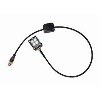 Spot LED, 38x30x28mm 4 LED, blanc, M12 4 pôles, +/- 9°, 24 VDC - TSPOT4-WHI-9-DO