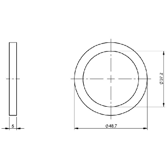 Bague magnétique pour BML - BML-M20-I40-A0-M048/037-R0 (BML002M)-Lire la description