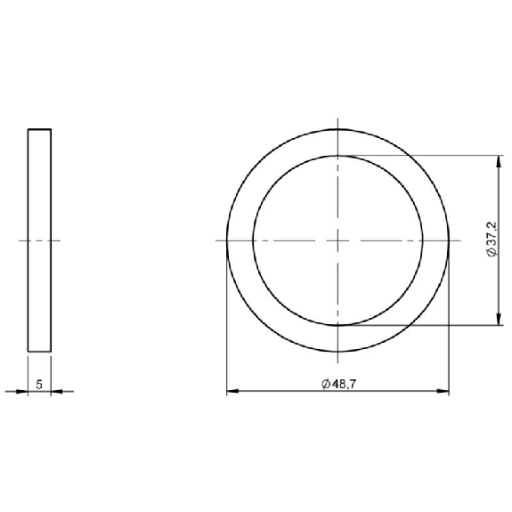 Bague magnétique pour BML - BML-M20-I40-A0-M048/037-R0 (BML002M)-Lire la description