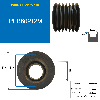 Poleas Poleas trapezoidales con cubo desmontable PFB60212M Polea trapezoidal de hierro fundido tipo SPB / B con cubo desmontable serie 3535 con 6 ranuras, diámetro de paso 212 mm