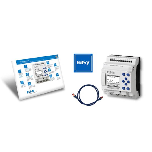 Kits de démarrage easyE4 (Sorties transistor), version DC - EASY-BOX-E4-DC1 Kits de démarrage easyE4 (Sorties transistor), version DC - EASY-BOX-E4-DC1-Lire la description