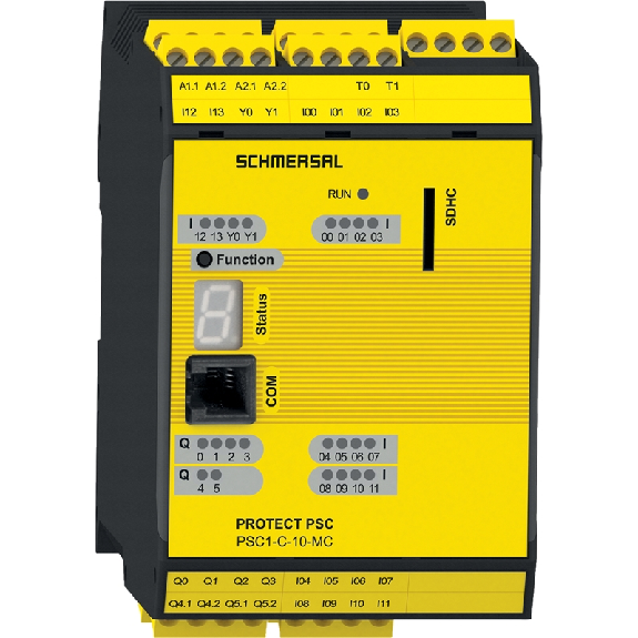 Contrôleur programmable de sécurité PSC1 série 10 - PSC1-C-10-MC-Lire la description