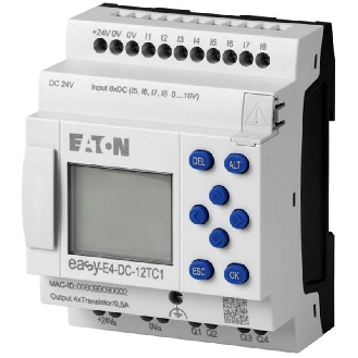 Kit de démarrage easyE4 avec ecran modèle 4 (HMI35+ transist. output) - XV100-BOX-E4-DC1-Lire la description