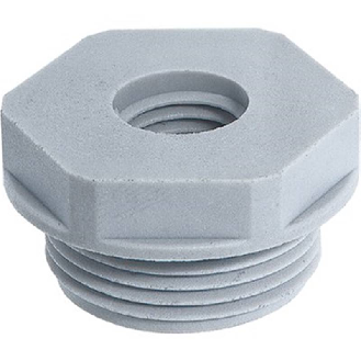 Réducteur polyamide M 20x1,5/16x1,5 RAL 7035 (Gris clair) - 52104504 | SKINDICHT KU-M 20x1,5/16x1,5-Lire la description